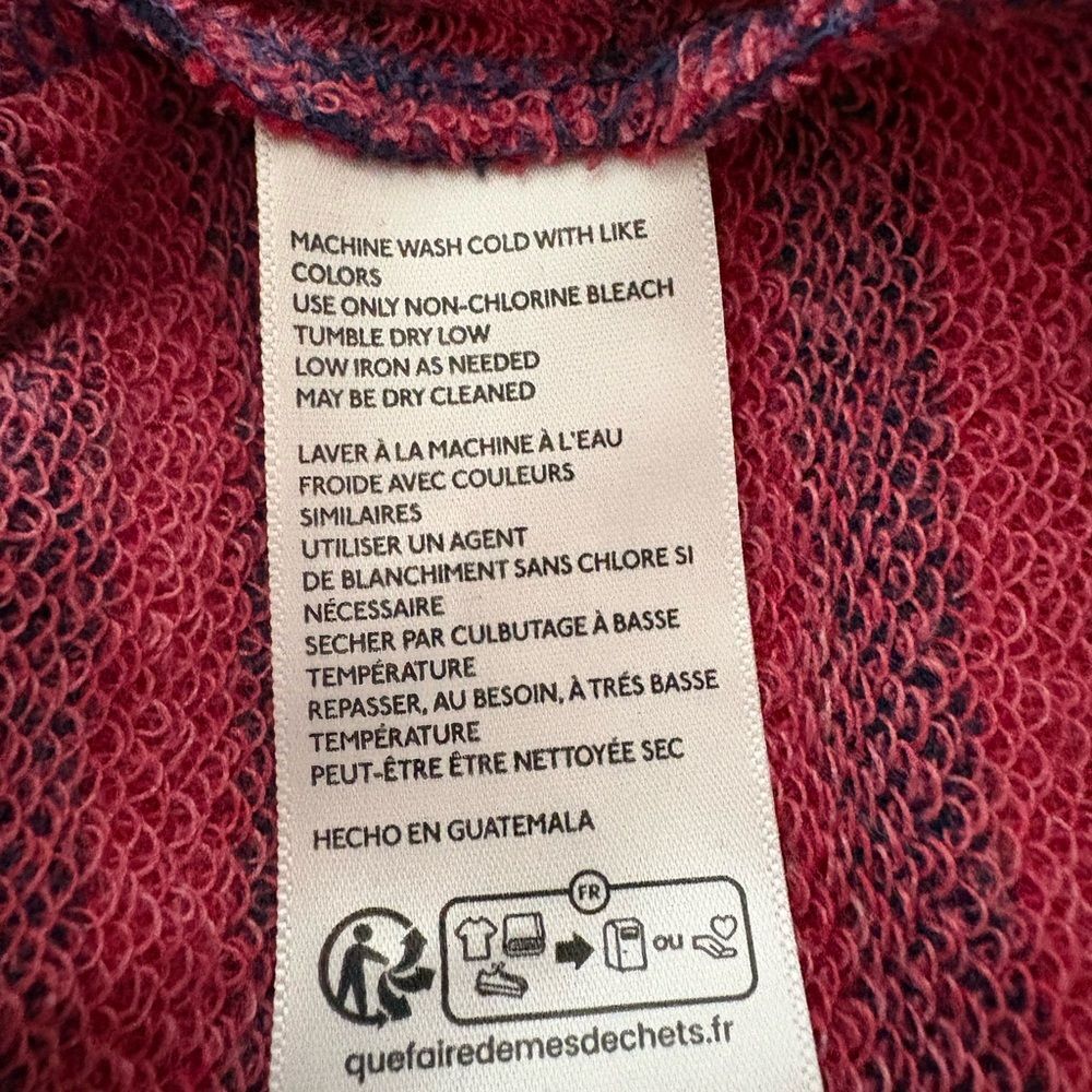 Free People We The Free Classic Striped Oversized Crewneck Size XL NWOT - Picture 7 of 7